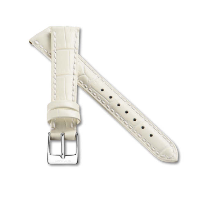 Correa Stailer Coco Blanca Acero Watch 16mm