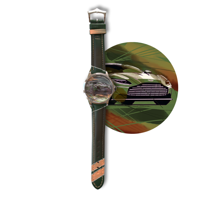 Reloj Acero Watch Bella Macchina Aston Martin DB11 1