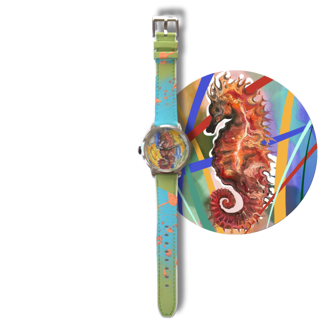 Reloj Acero Watch Mare Nostrum Hippocampus