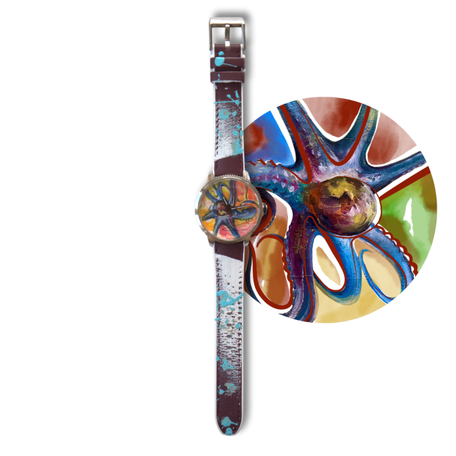 Reloj Acero Watch Mare Nostrum Pulpo